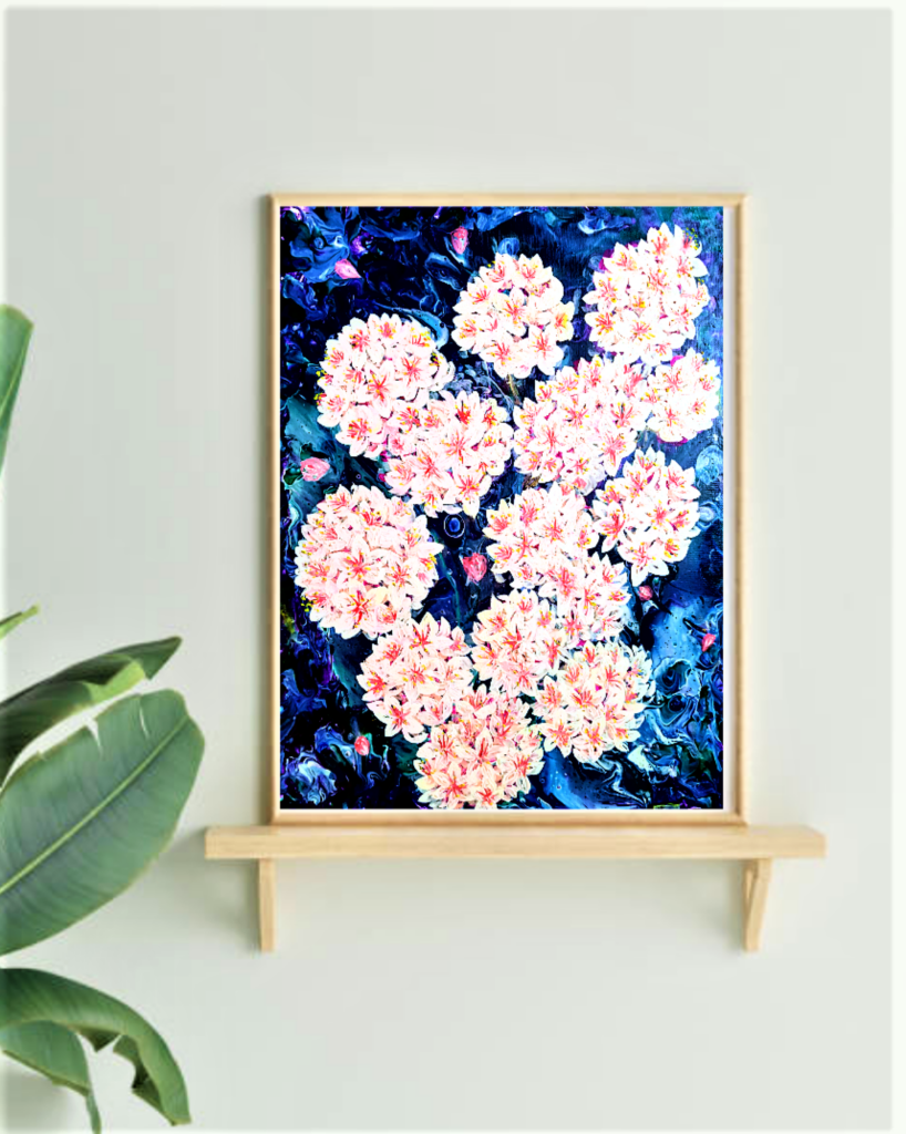 20005557-818x1024 Painting Sakura Blossom 40*50