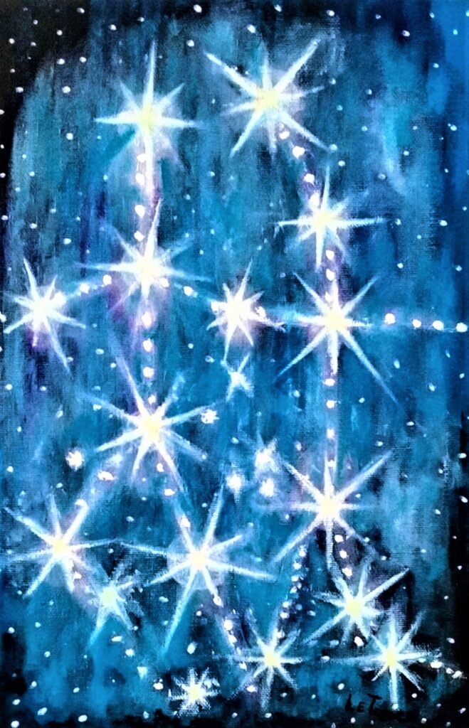 200-1-659x1024 Painting Gemini Constellation 40*60